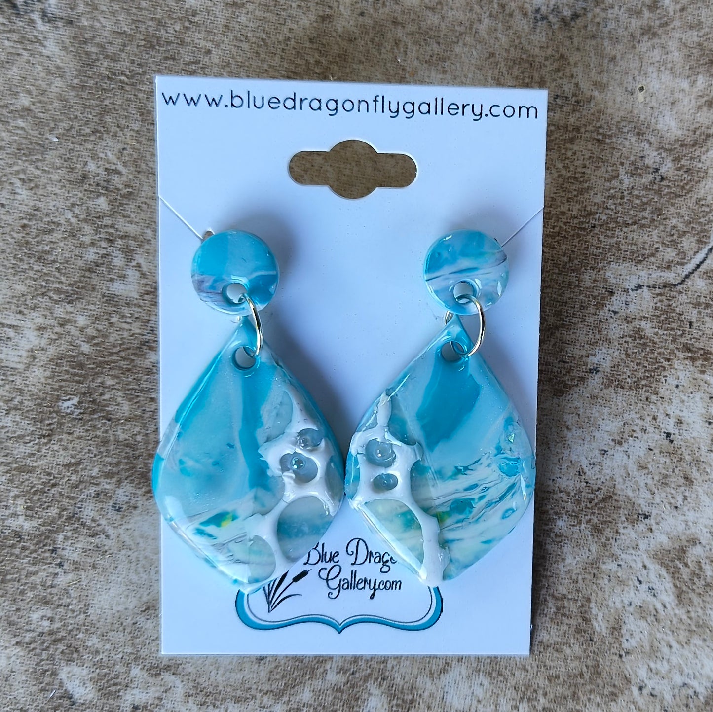 Handmade polymer earrings