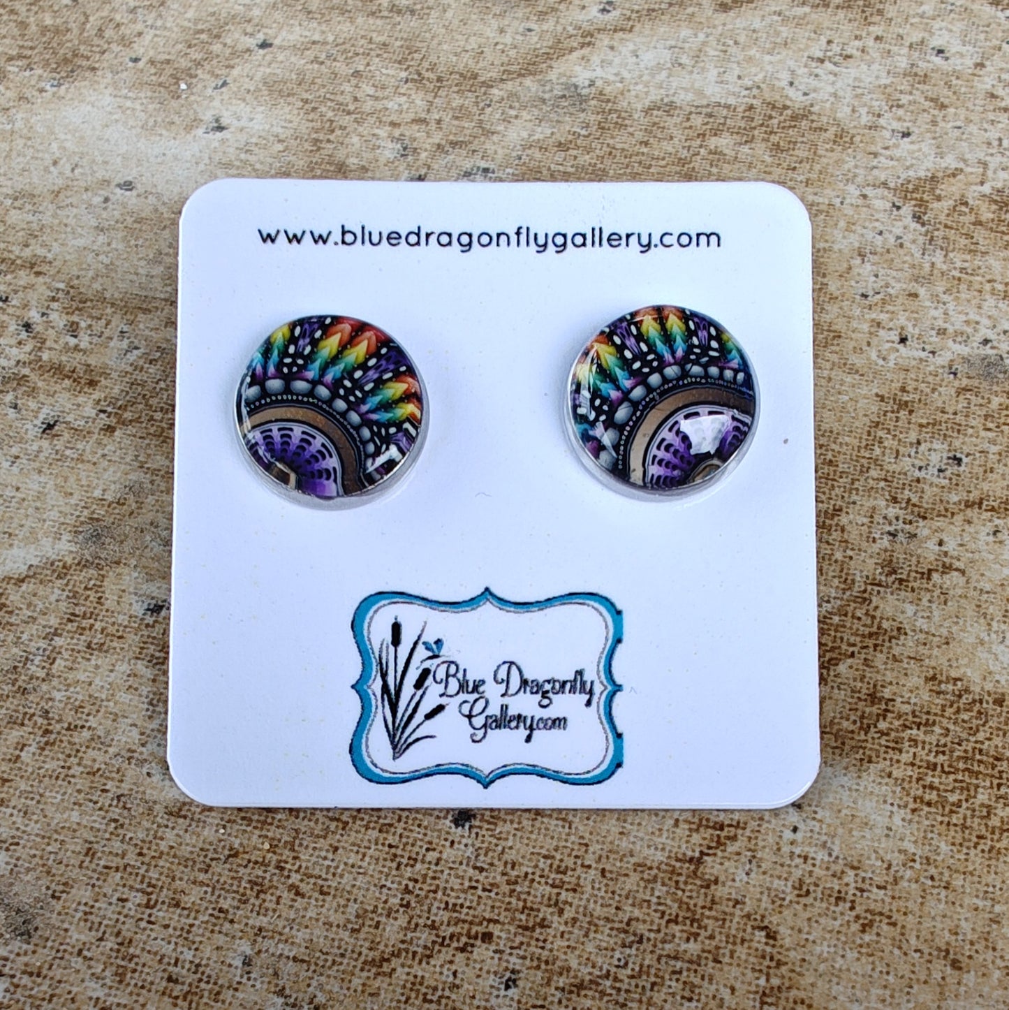 Handmade polymer earrings