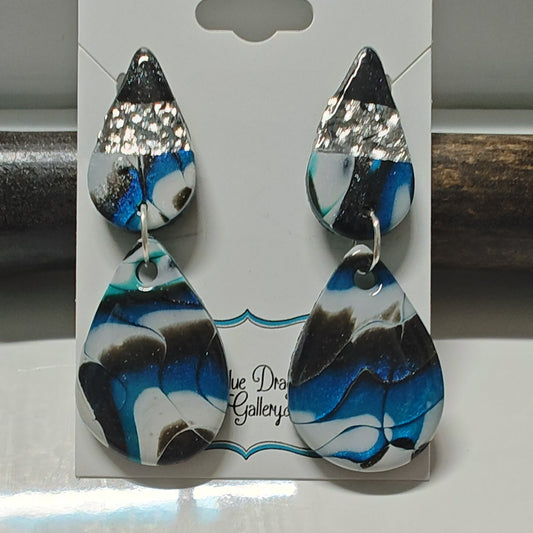 Handmade polymer earrings