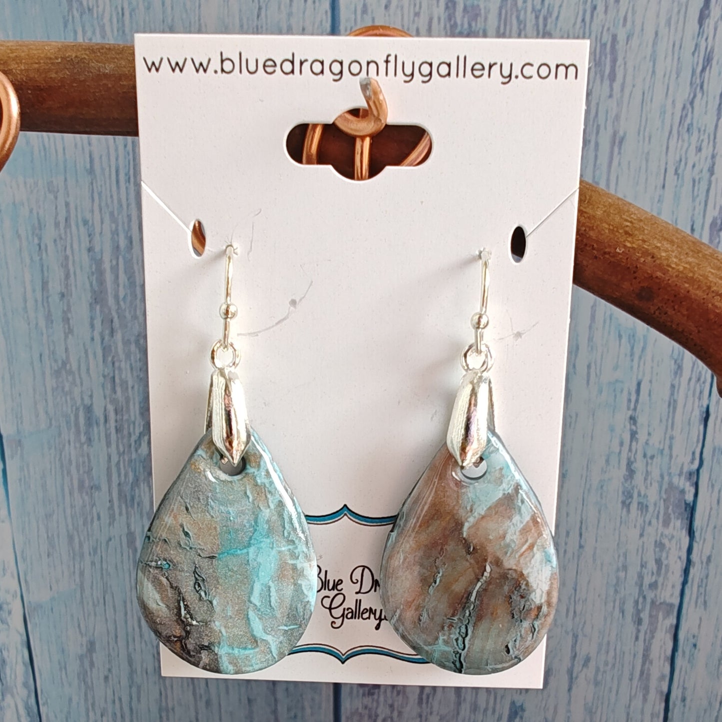 Handmade polymer earrings