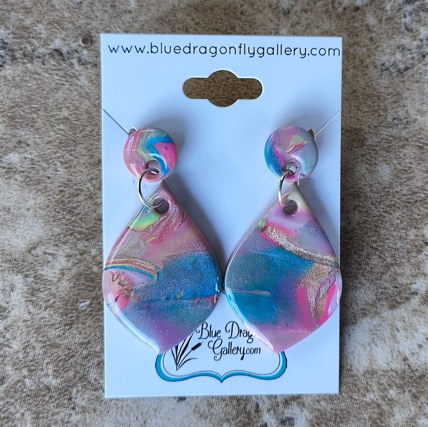 Handmade polymer earrings