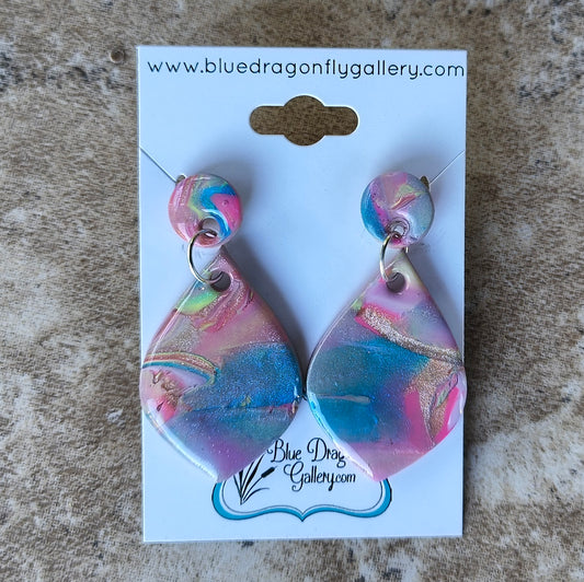 Handmade polymer earrings