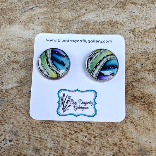 Handmade polymer earrings