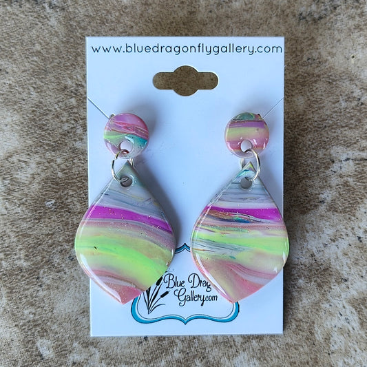 Handmade polymer earrings